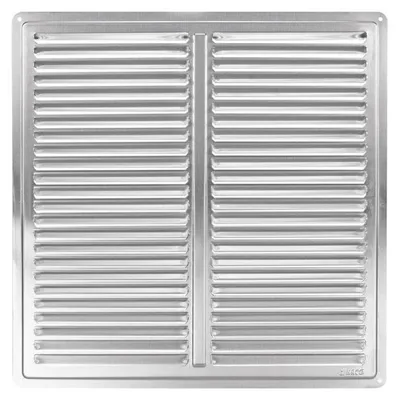 Obrázok produktu pre Vetracia mriežka HACO NVM K s krytkou 300x300 mm nerezová