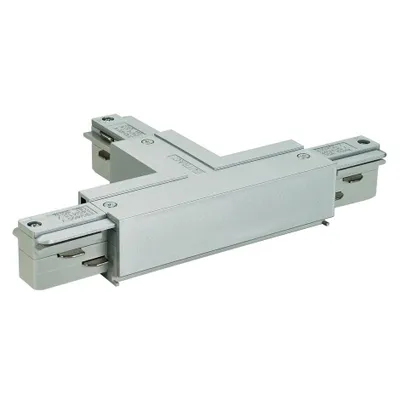 Image de Eutrac 145644 High voltage mounting rail T-connector SLV Silver-grey