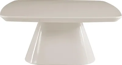 Produktbild von MDF-Couchtisch - Lackiert Cremefarben - NATAZA