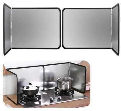 Immagine prodotto di Schermo antischizzi pieghevole per la cucina (set da 2)