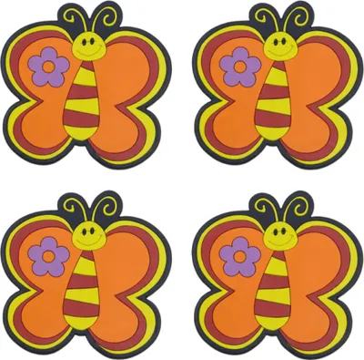 Produktbild von Untersetzer 4er Set - 10x10 cm - 4Stück - Orange