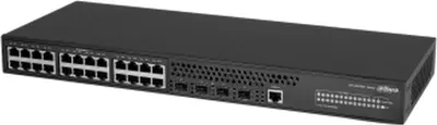 Produktbild von Dahua technology access dh-as4300-24gt4gf managed switch l2/l2+ gigabit ethernet (10/100/1000) schwarz