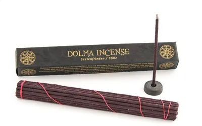 Produktbild von Tibetan Line Dolma Incense Berk HS-522 27 Stäbchen plus Halter
