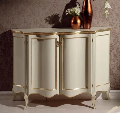 Image de Klassische Kommode Holz Sideboard Schrank Schränke Italienische Möbel Kommoden