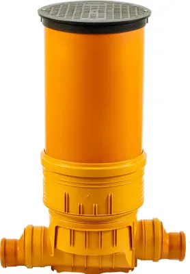 Produktbild von ScarMaxx, Kontrollschacht Revisionsschacht DN 400, Schachtboden, 0,75m, 2x 110