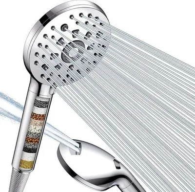 Produktbild von Famanu Handbrause mit Filter - 15 Filter, 7 Strahlarten