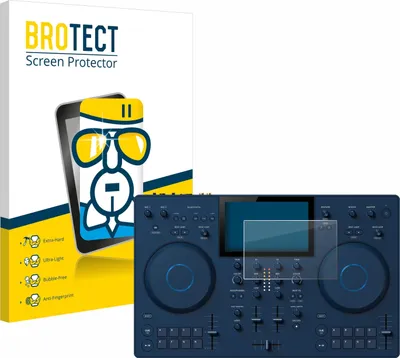 Produktbild von BROTECT Schutzglas für AlphaTheta OMNIS-Duo Schutzfolie Panzer Folie Glas Display Schutz klar