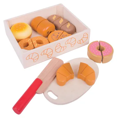 Produktbild von Bigjigs Toys Schneidegebäck in einer Schachtel
