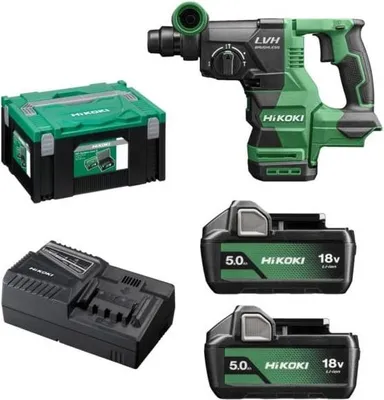 Zdjęcie produktu dla Hikoki Młotowiertarka 18V Dh1826Dawpz 3,2J 2X5,0Ah Bl Hitsystem