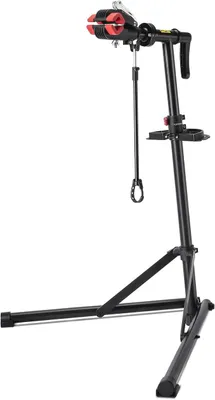 Produktbild von Fahrradmontageständer, Reparaturständer für Fahrräder bis 30KG, Schwerlast-Montageständer, Fahrradständer mit verschweißter Klemmkopf, um 360° drehbar, Schnelllösevorrichtungen