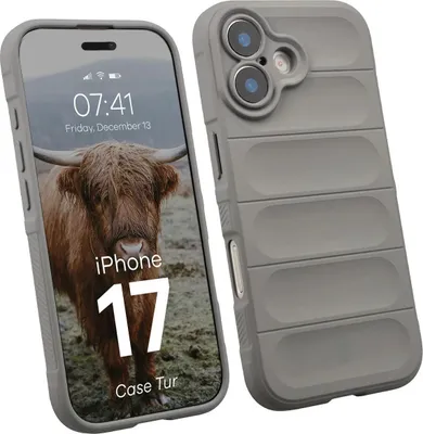 Produktbild von Robuste Handyhülle für iPhone 17, Bizon Case Tur, Hellgrau