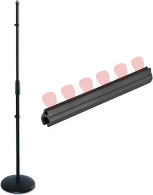 Obrázok produktu pre mikrofónový stojan keepdrum MS015 rovný stojan s držiakom na trsátka
