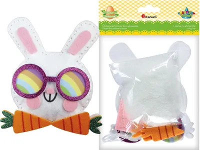 Produktbild von Filzdekorationen für den Osterhasen Titanum