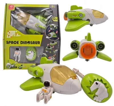 Produktbild von Pegaz Toys Raumgleiter Schraubspielzeug mit Astronautenfigur