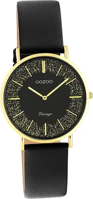 Produktbild von Oozoo Edelstahl Damen Uhr C20102 Quarzuhr Armband dunkelblau Vintage D2UOC20187