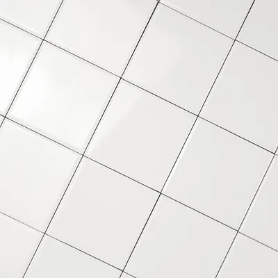 Produktbild von Fliese Pure Weiß Glänzend 10x10 Weiß Glänzend | 10 x 10 cm | 0.5 m²/s