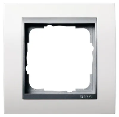 Produktbild von GIRA Event, Aluminium, Weiß, Schraubenlos, 90 mm, 90 mm, 1,14 cm, 1 Stück(e)