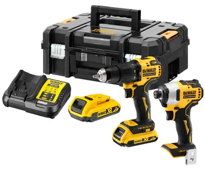 Obrázok produktu pre DeWALT DCK2062D2T-QW, Rázový skrutkovač, 1/4", Batérie, 18 V