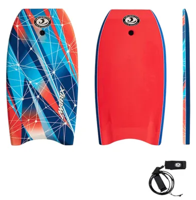 Produktbild von CBC MATRIX Bodyboard 41.5 Zoll Surfboard Bodysurfen Wassersport Leash