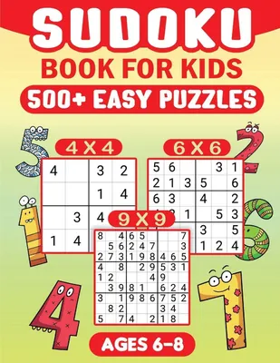 Produktbild von Sudoku for Kids Ages 6-8