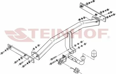 Zdjęcie produktu dla Hak Holowniczy Vw Tiguan 2007-