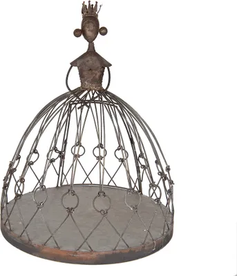 Obrázok produktu pre Clayre & Eef Držiak na rastliny Ø 44x54 cm Hnedý kov
