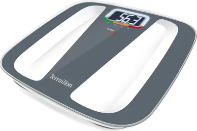 Produktbild von Terraillon Color Coach Quattro, Elektronische Personenwaage, 160 kg, 100 g, kg, lb, Rechteck, LCD