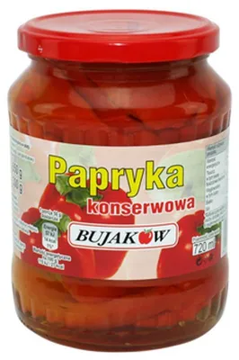 Obrázok produktu pre Bujaków Krájané paradajky s paprikou 650 g