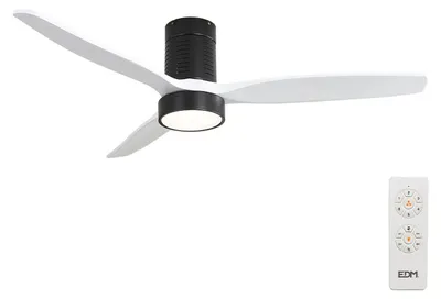 Zdjęcie produktu dla Wentylator sufitowy z oświetleniem EDM 33825 Kara 30 W 2190 lm