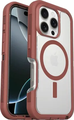 Produktbild von OtterBox Defender Series XT Robust Hülle für Apple iPhone 16 Pro Smartphone - Rot - Sturzsicher, Staubfest, Schmutzabweisend, Stoßdämfpend - Plastik, Polycarbonat (PC), Thermoplastisches Elastomer - Kann drahtlos geladen werden