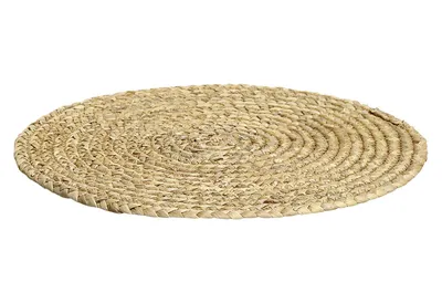 Zdjęcie produktu dla ZELLER PRESENT Platzset Wasserhyaz. Ø38 natur 6 Stück Verkaufseinheit 108068 4003368270333
