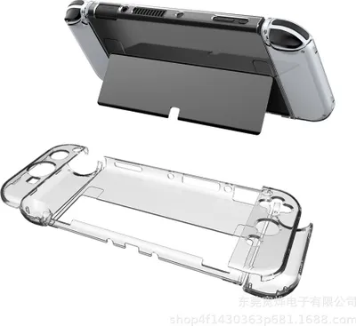 Zdjęcie produktu dla INF Zestaw ochronnego etui do przenoszenia Nintendo SWITCH OLED Szary