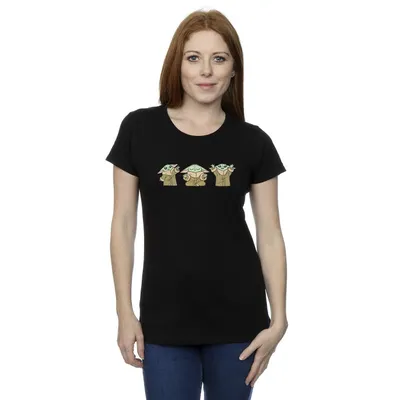Produktbild von Star Wars - "The Mandalorian" T-Shirt für Damen BI43455 (M) (Schwarz)