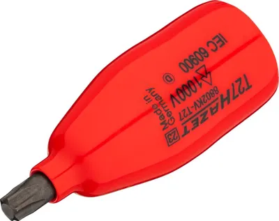 Produktbild von Hazet Schraubendreher-Steckschlüsseleinsatz, schutzisoliert 8802KV-T27, 3/8 (10 mm) Vierkant hohl, Innen TX Profil, SW T27