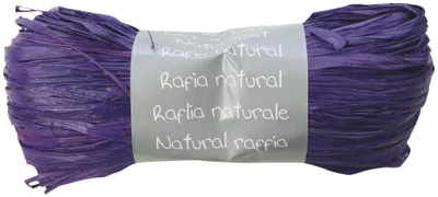 Image de Clairefontaine Raffia-Naturbast, pflaume