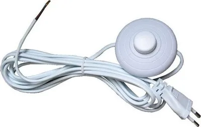 Immagine prodotto di Cavo e interruttore in plastica TIBELEC, 500 W bianco