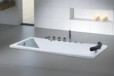 Produktbild von Entspannungsbad Spa-Bad Luxuswanne Wellnesswanne Einbauwanne 180x80 cm