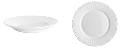 Produktbild von Florina Roma Set Suppen- und Essteller Opalglas 20/25 cm