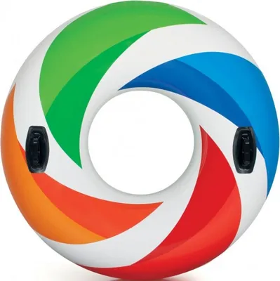 Produktbild von Intex 58202EU Schwimmreifen Color mit Griff
