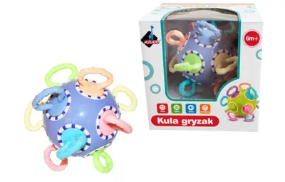 Obrázok produktu pre Senzorické hryzátko s loptičkou