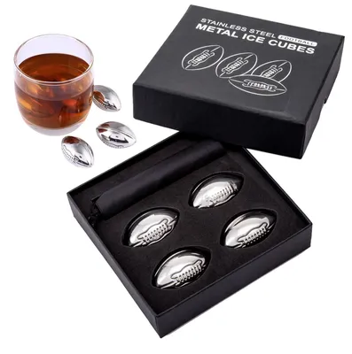 Produktbild von Solidchoice – 4-teiliges Whisky-Stein-Geschenkset für Genießer