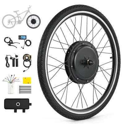 Produktbild von Viribus® 26 Zoll LCD Vorderrad Elektro-Fahrrad Kit Ebike Umbausatz e-bike