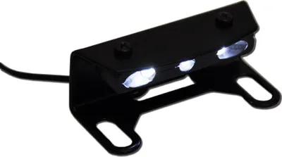 Produktbild von Uchwyt tablicy rejestracyjnej IBEX-Pro w kolorze czarnym do Hondy CB 125 R 18-