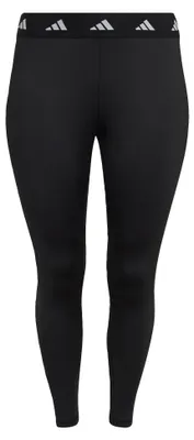 Image de Legging de sport Techfit 7/8 pour femmes, Adidas, couleur noire, taille XL (grandes tailles)