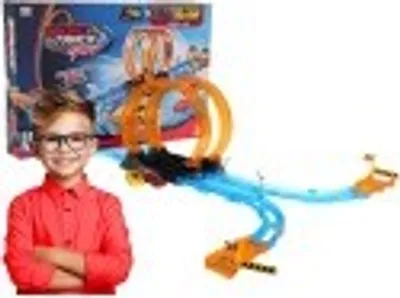 Obrázok produktu pre obrovská pretekárska dráha + 2 slučky 31 el. pre deti