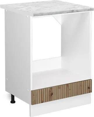 Image de Meuble pour four Vicco R-Line Chêne Artisan 60cm , PT Marbre, Model 49251