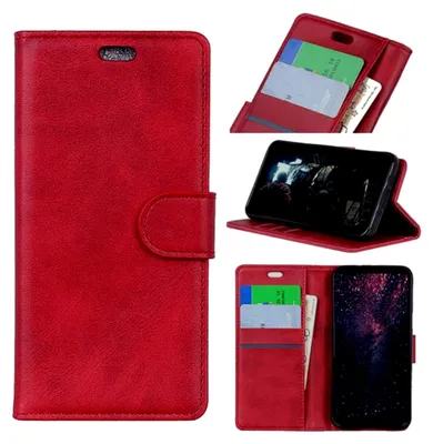 Produktbild von BOOK HÜLLE ROT für Samsung Galaxy S22 5G Handyhülle Handytasche Flip Case Klapphülle Cover