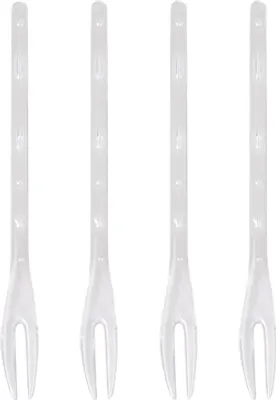 Produktbild von 100 Cocktail-Gabeln 12 cm transparent