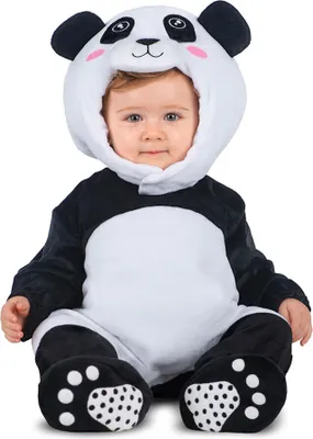 Produktbild von Mom Panda Babykostüm Schwarz 12-24 Months Schwarz 12-24 Months