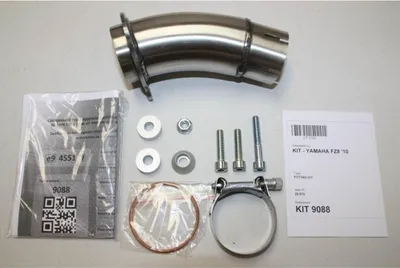Image de IXIL Hexoval pot d'échappement en acier inoxydable / embout en acier inoxydable noir - OY9088VSE